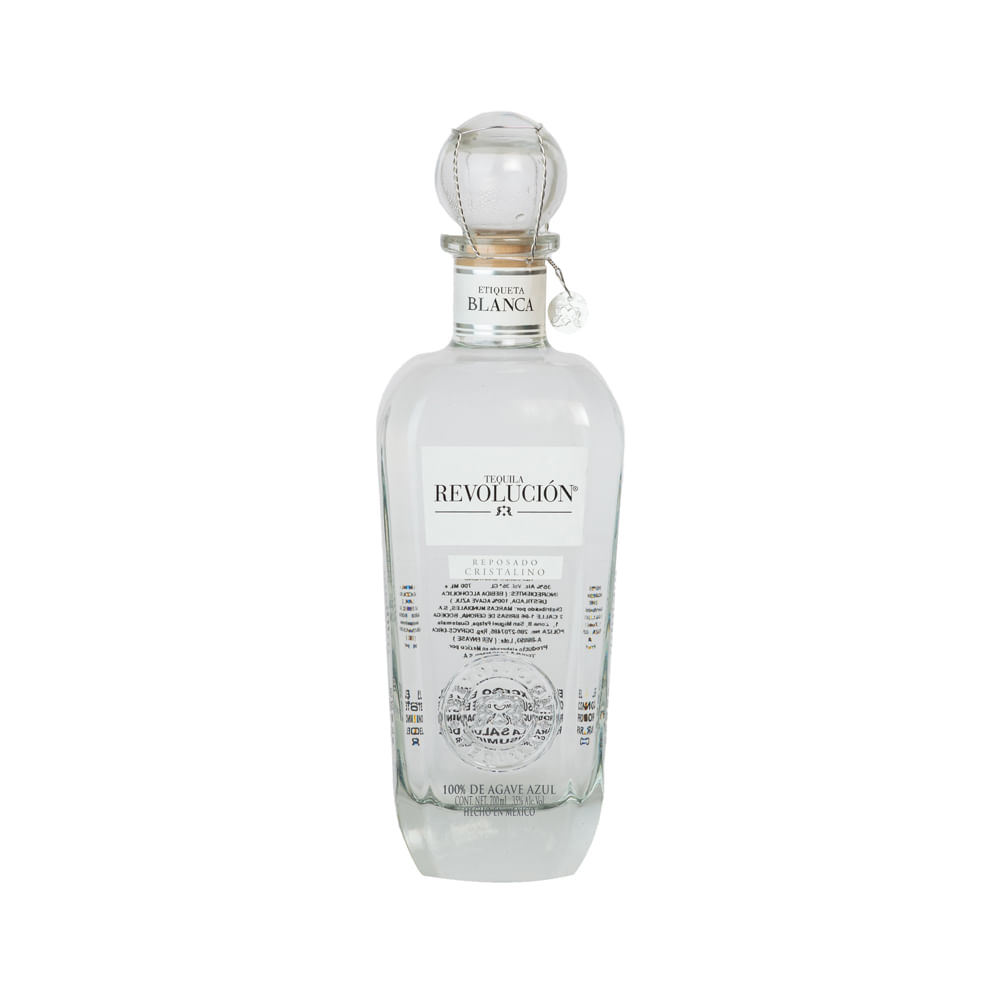 Tequila Reposado Cristalino Revolución