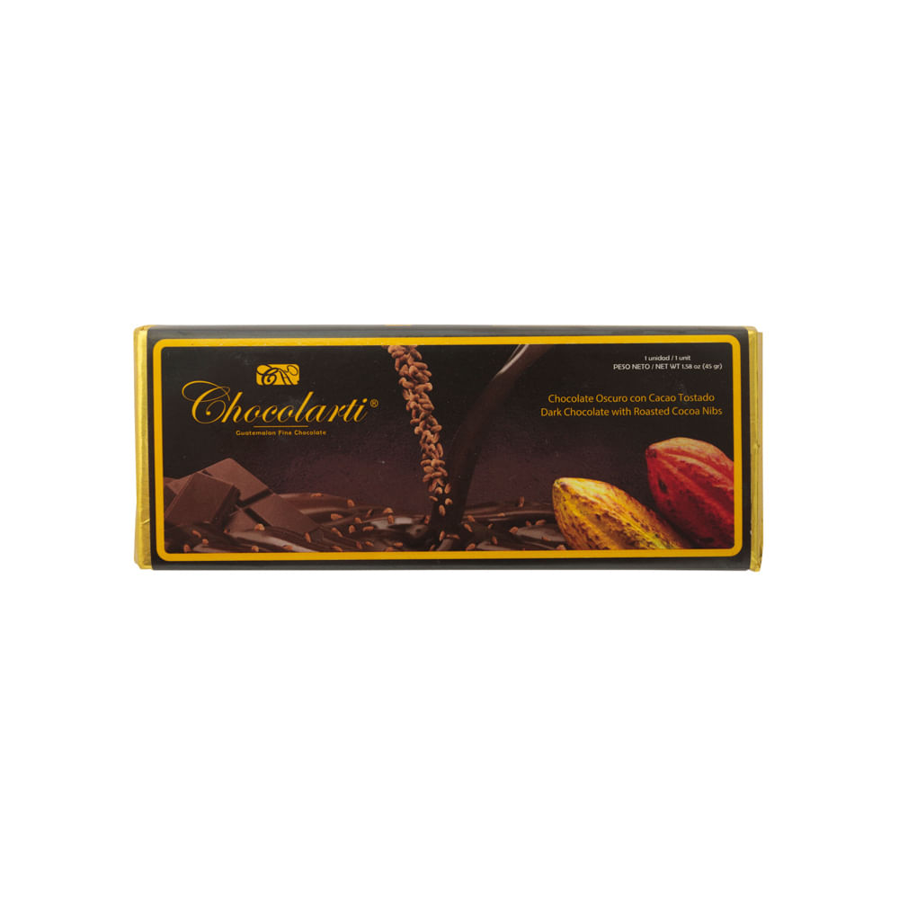 Chocolarti Oscuro Con Cacao Tostado