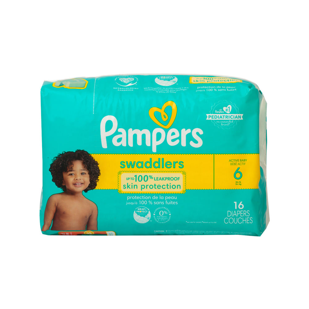 Pañal Desechable Talla 6 Swaddlers Pampers