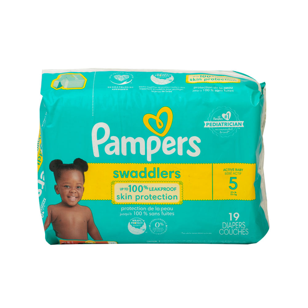 Pañal Desechable Talla 5 Swaddlers Pampers