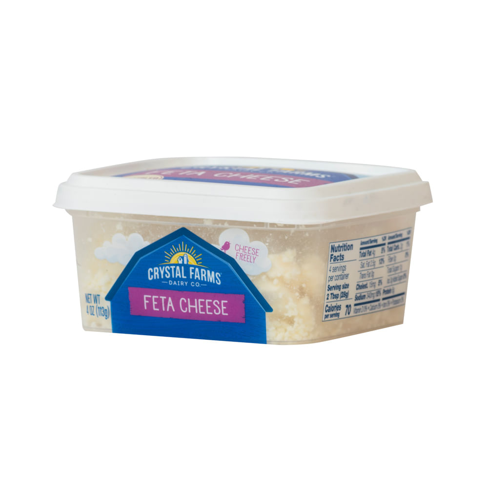 Queso Feta Desmoronado Crystal Farms