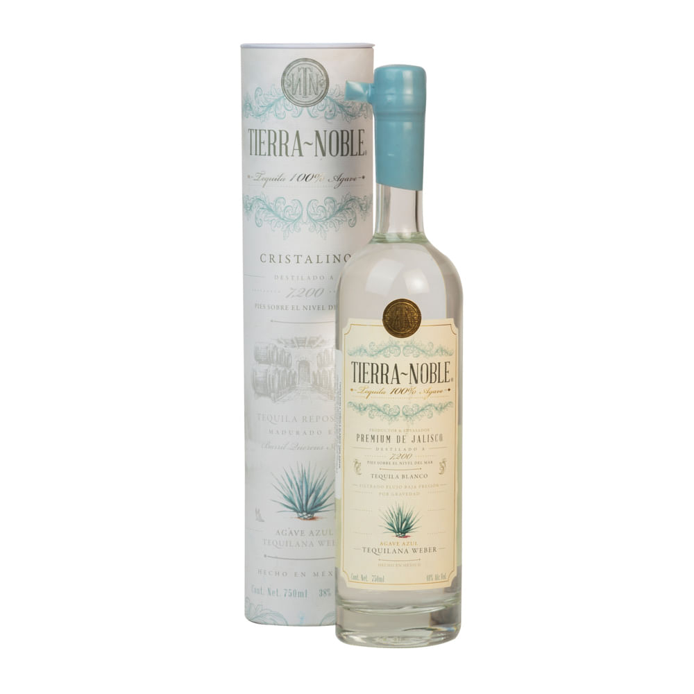 Tequila Blanco Premium De Jalisco Tierra Noble