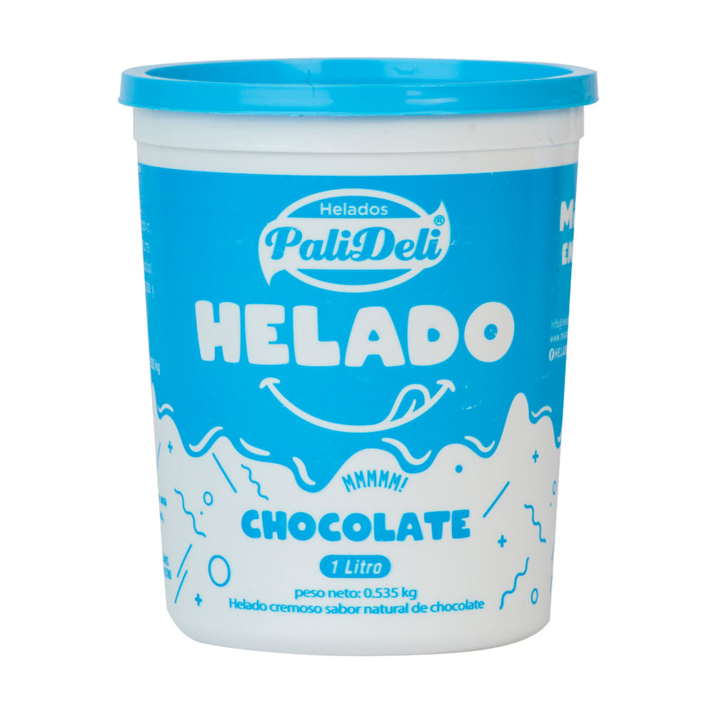 Helado Chocolate Palideli