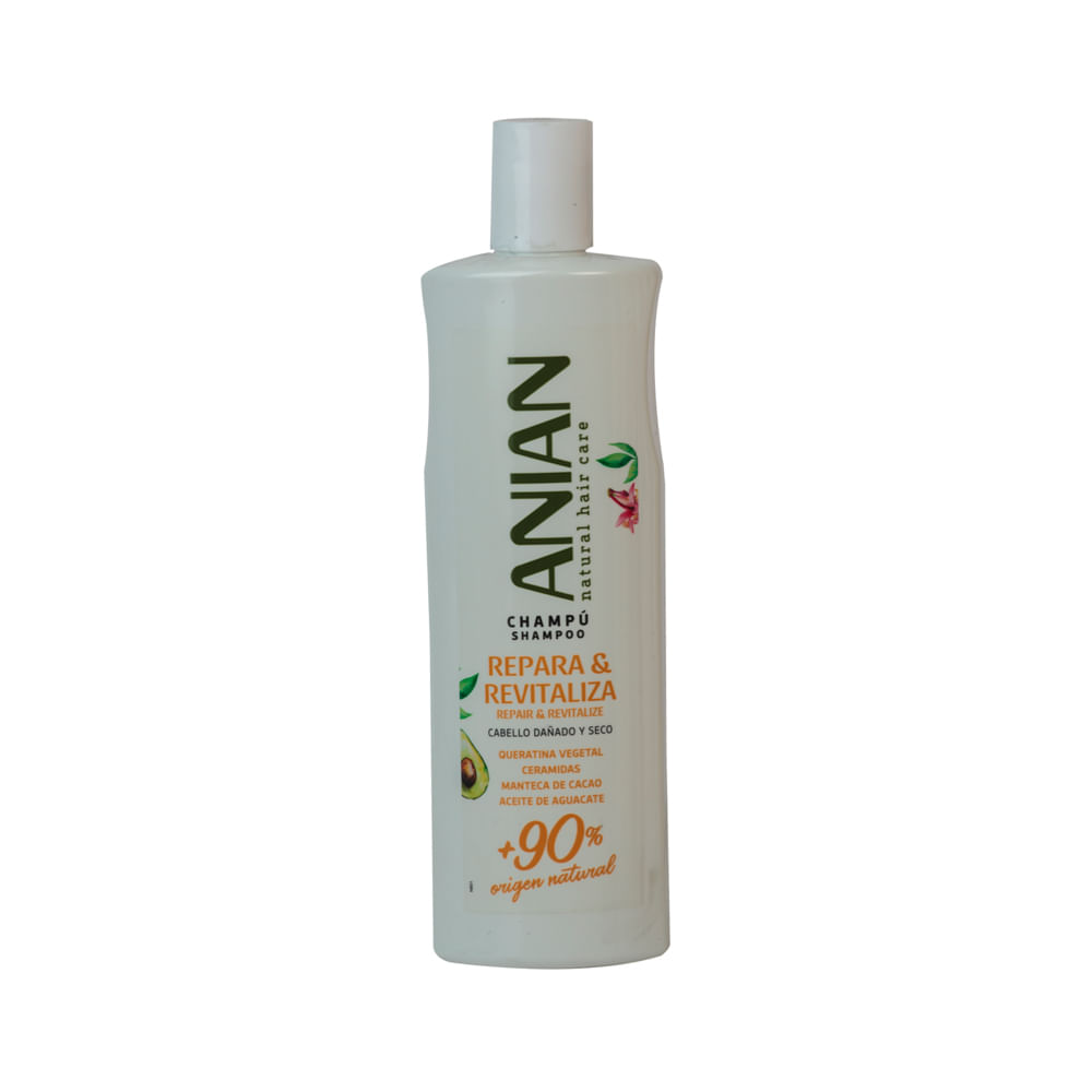 Shampoo Cabello Dañado Y Seco Repara & Revitaliza Anian