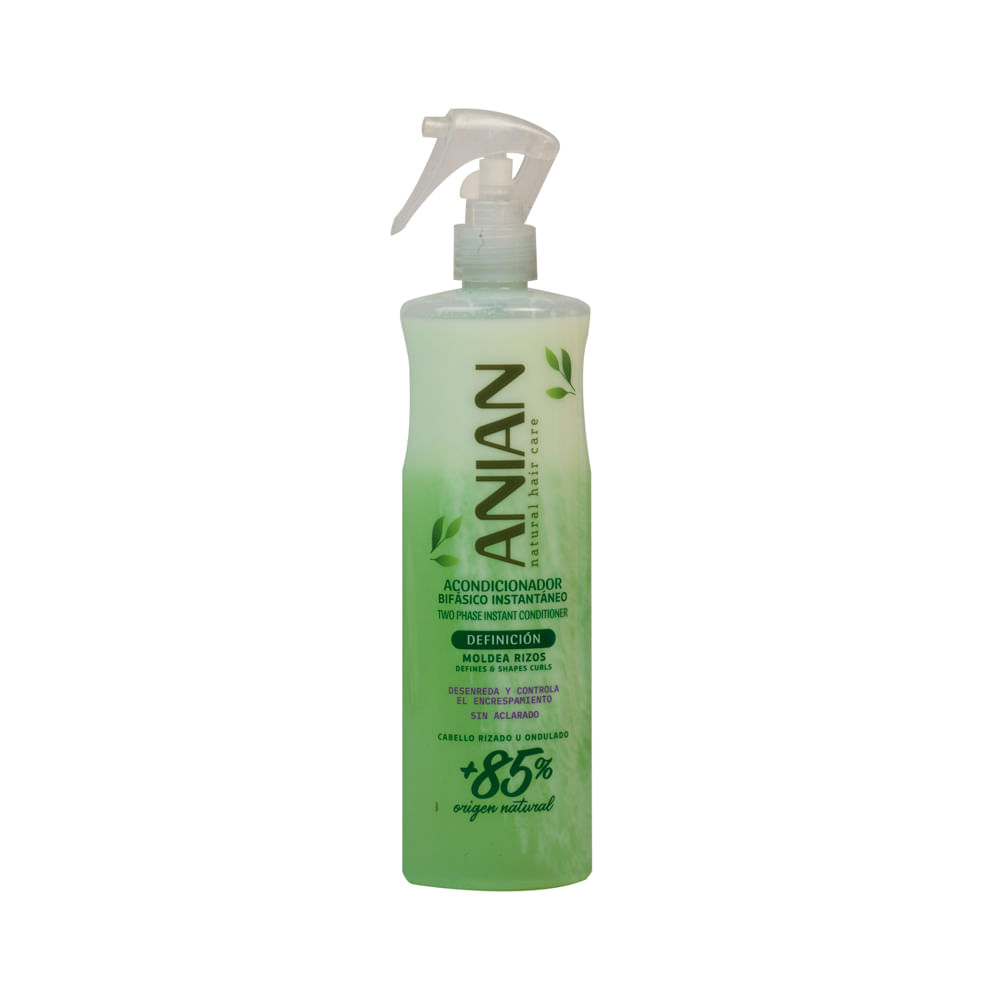 Acondicionador Bifásico Instantáneo Cabello Rizado Anian
