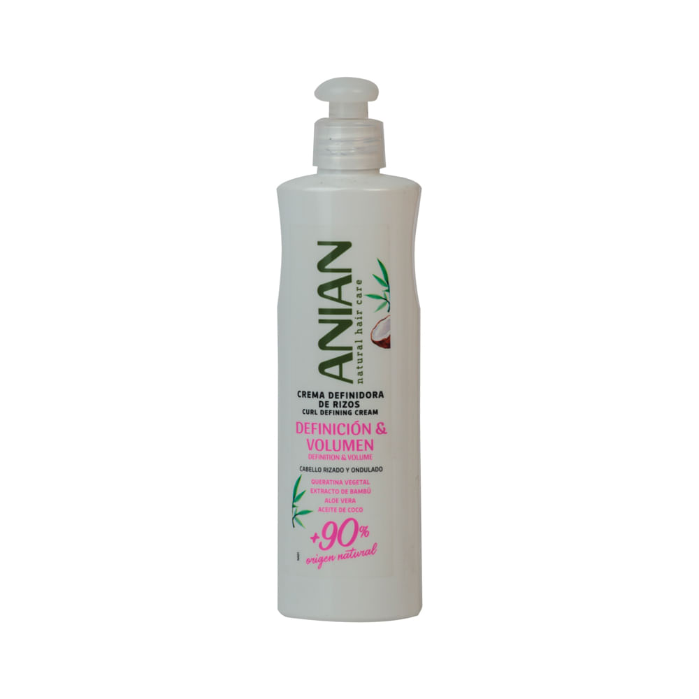 Crema Peinar Definición Y Volumen Rizos Anian