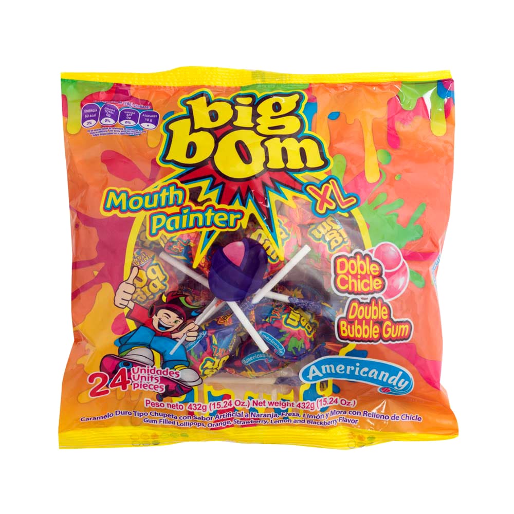 Bombón Mouth Painter Surtido XL Americandy