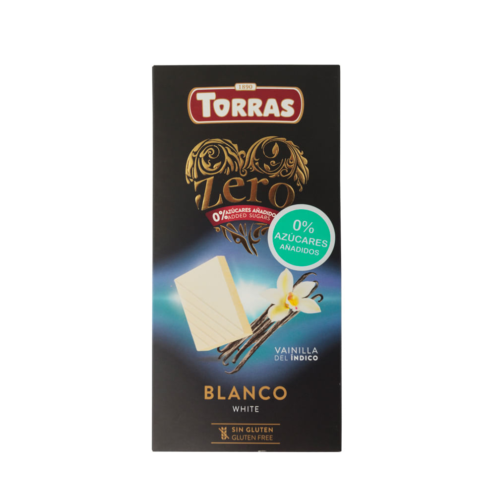 Torras Chocolate Blanco Zero