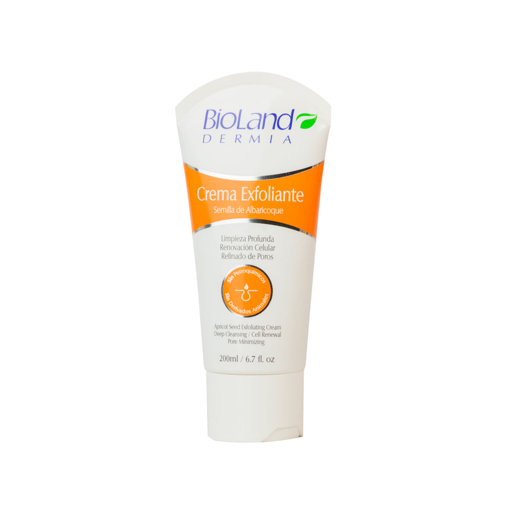 Crema Facial Exfoliante Albaricoque Bioland