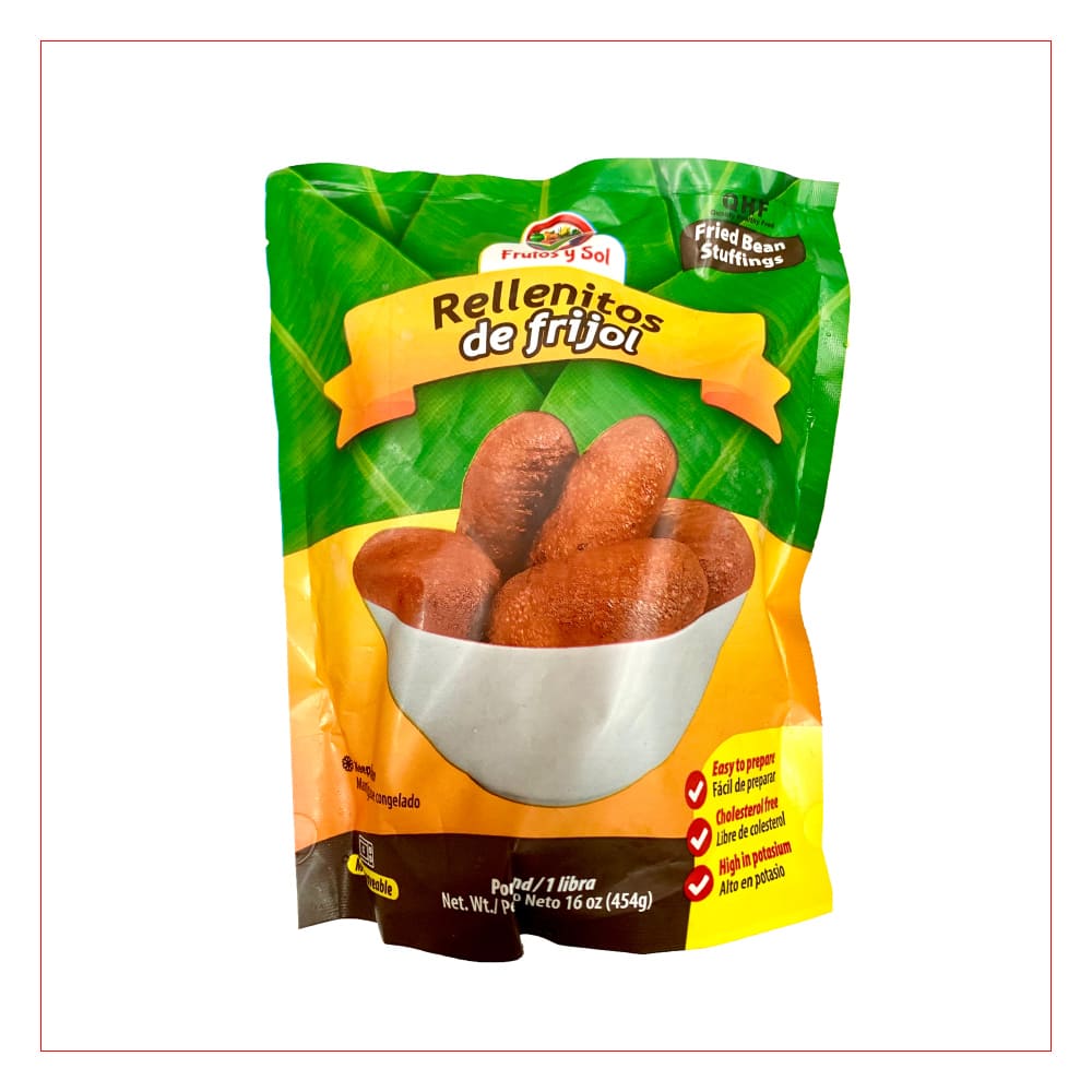 Rellenitos Frijol Fruto Y Sol