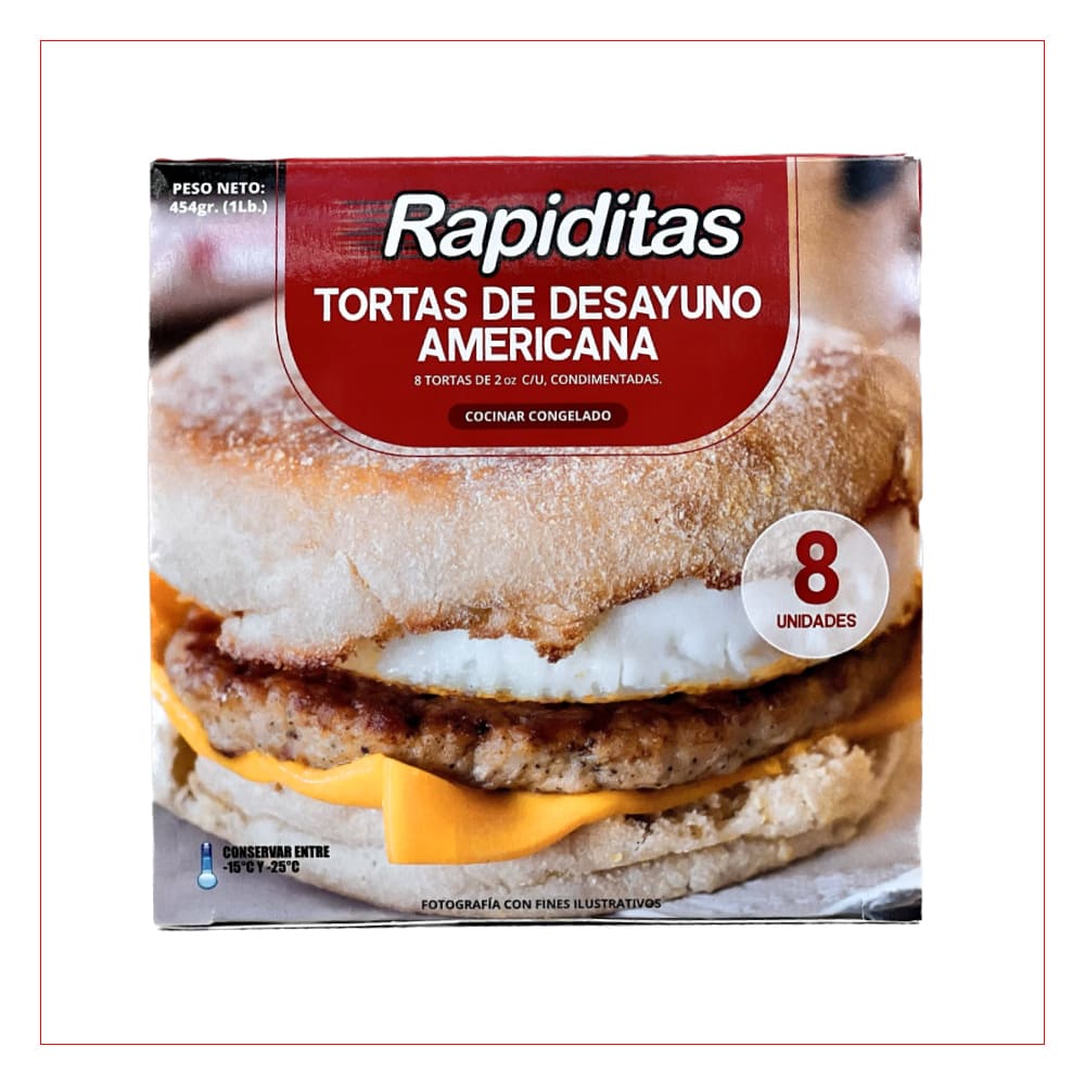 Tortitas De Desayuno Americana Rapiditas