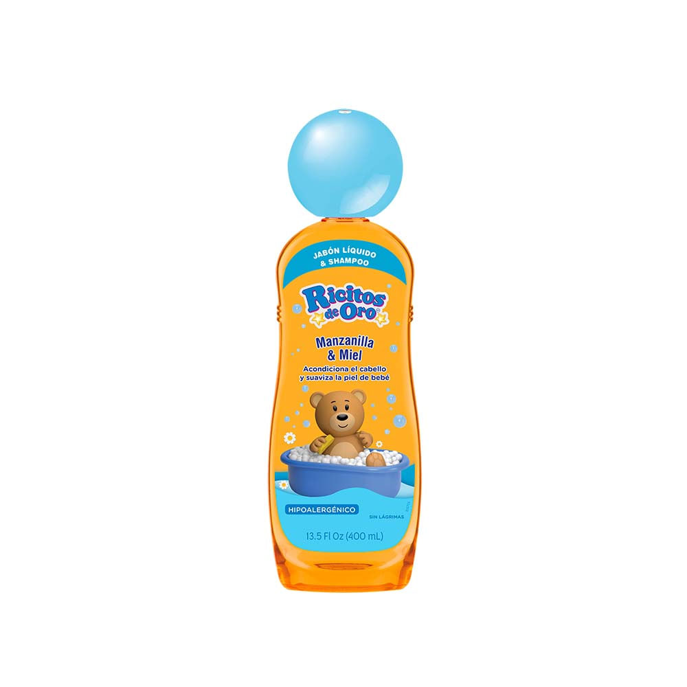Shampoo Manzanilla 2 En 1 Ricitos De Oro