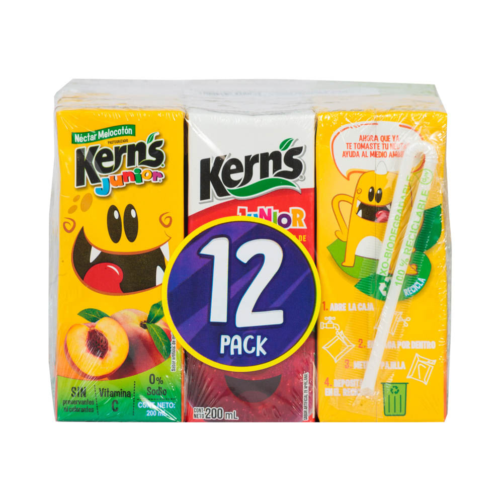 Kerns Junior Frutas Surtido Tetra