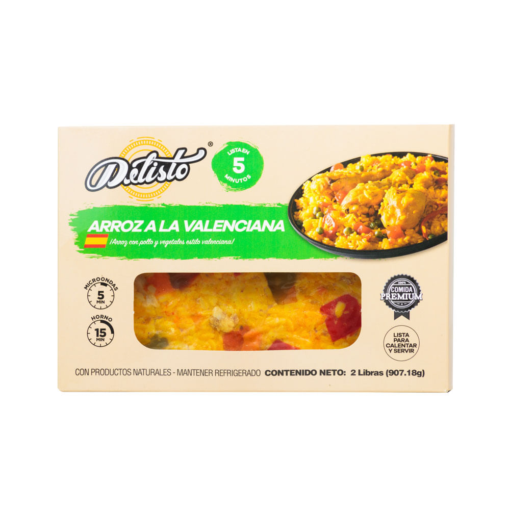 Arroz Valenciano Listo Para Consumir Delisto