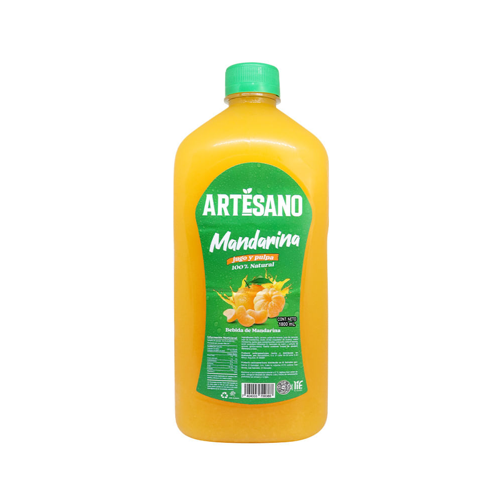 Artesano Mandarina Con Pulpa