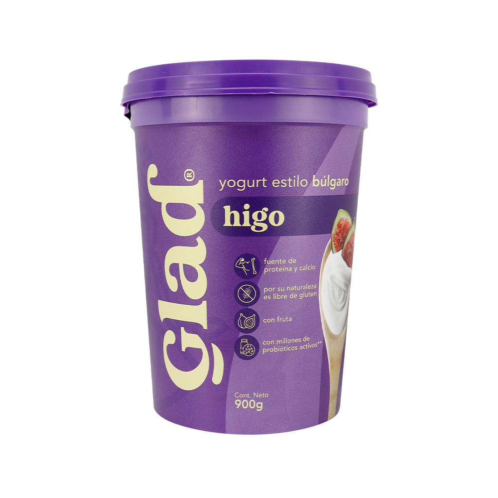 Yogurt Búlgaro Higo Glad