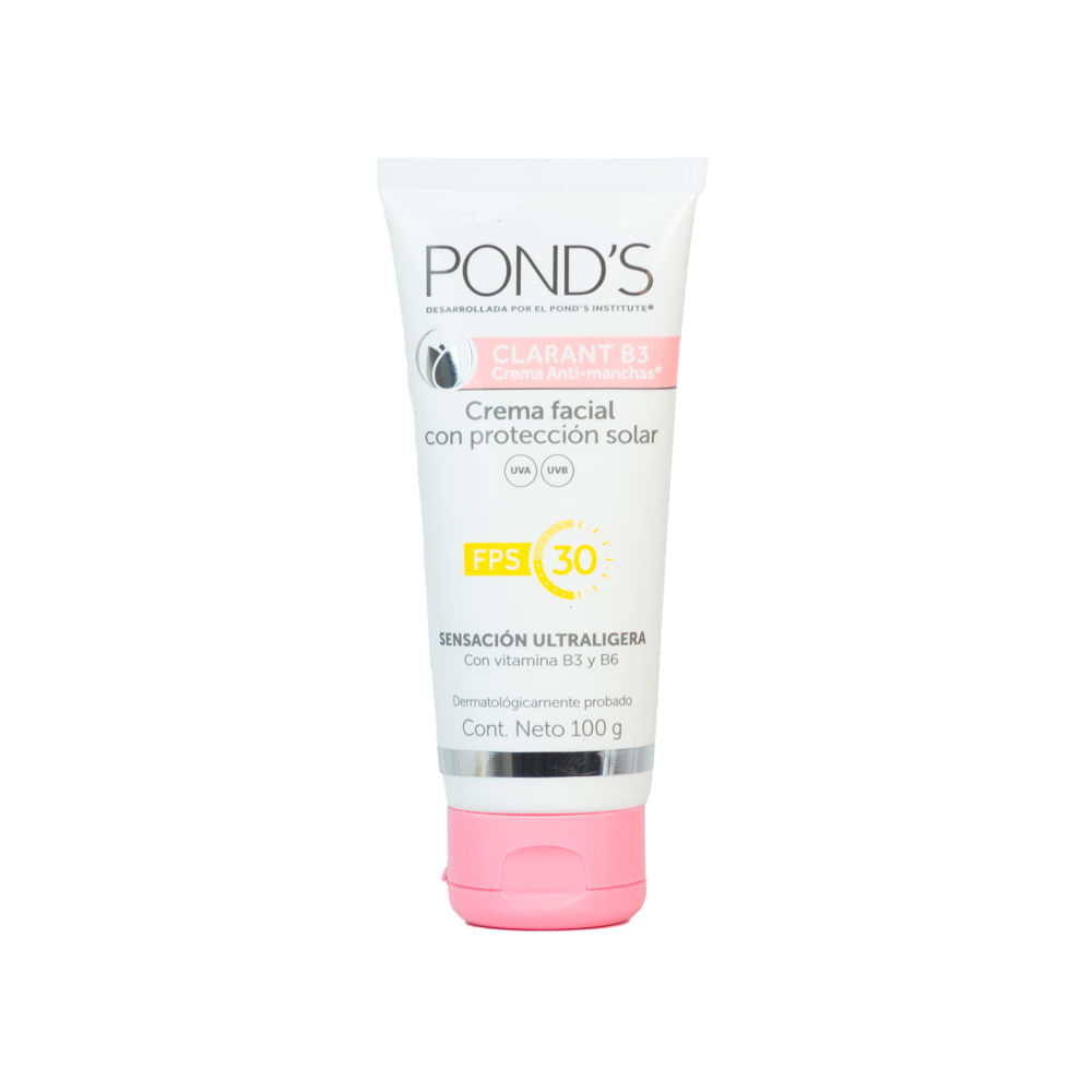 Crema Facial Clarant B3 Protector Solar FPS 30 Ponds