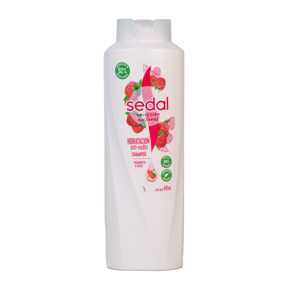 Shampoo Hidratación Antinudos Frambuesa Oleos Sedal