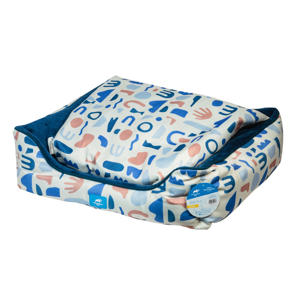 Cama Para Mascota Multicolor Talla S Animal Planet
