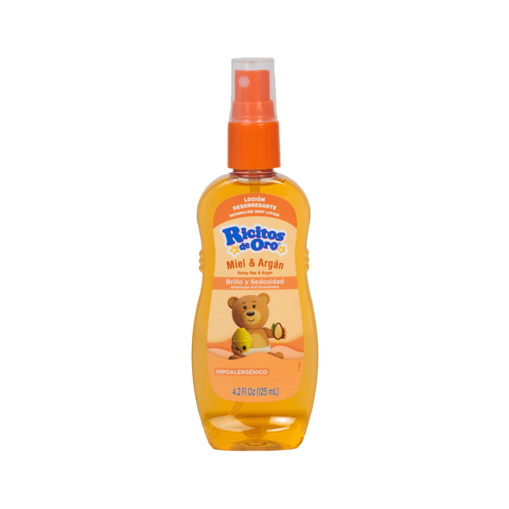 Shampoo Miel Y Argán Ricitos De Oro