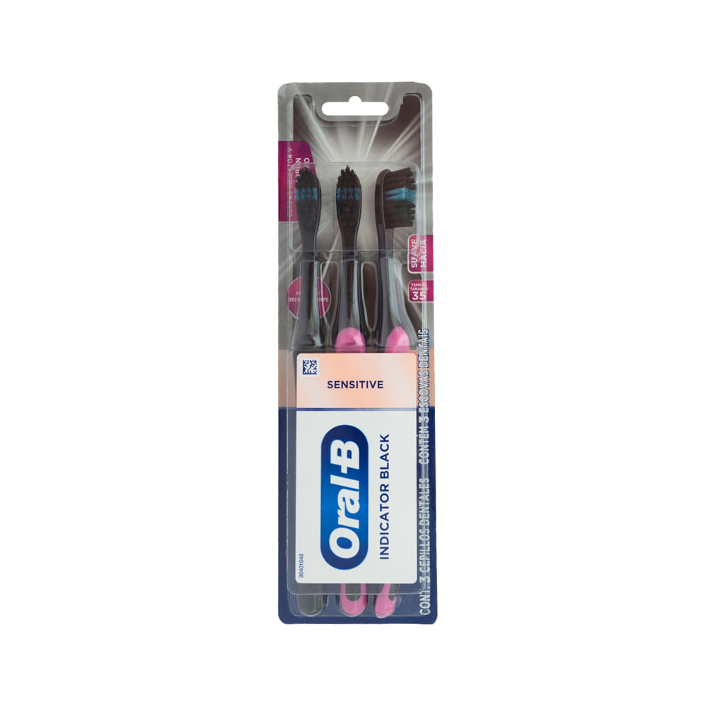 Cepillo Dental Sensitive Carbón Oral B