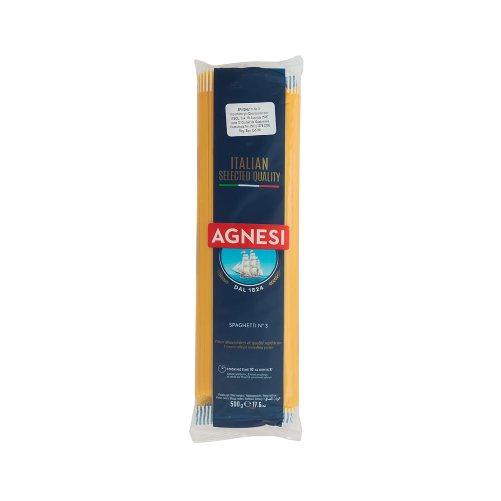 Pasta Espagueti No.3 Agnesi