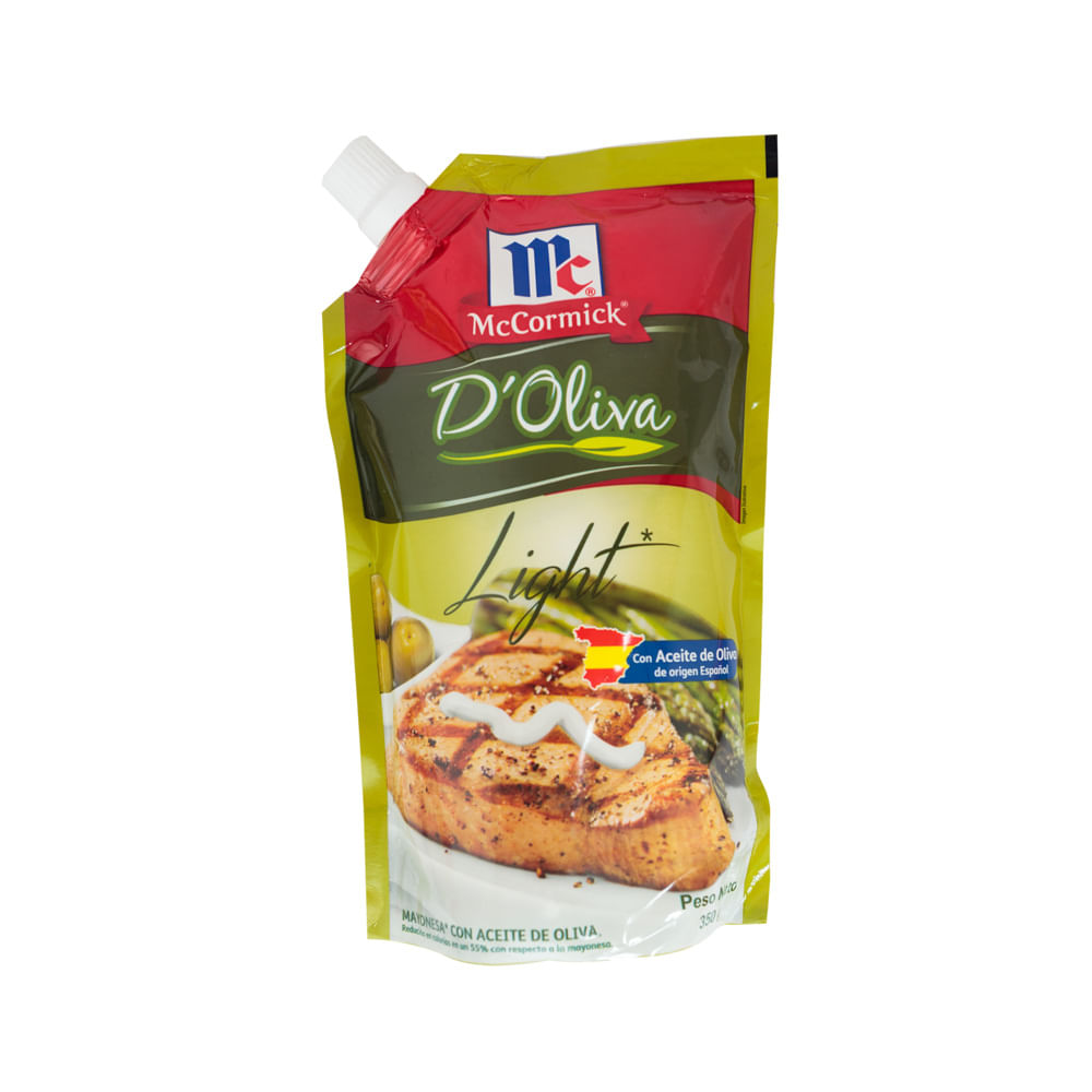 Mayonesa Oliva Light McCormick Doypack
