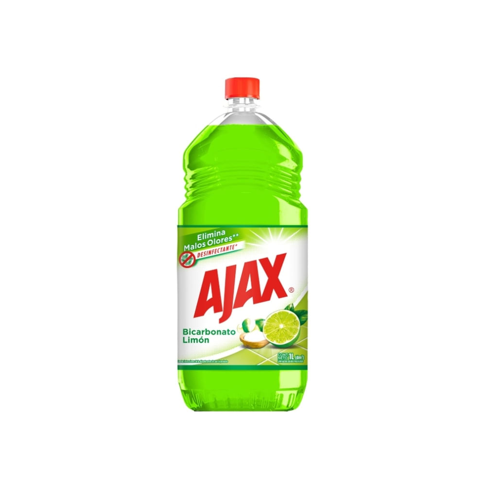 Desinfectante Bicarbonato Limón Ajax