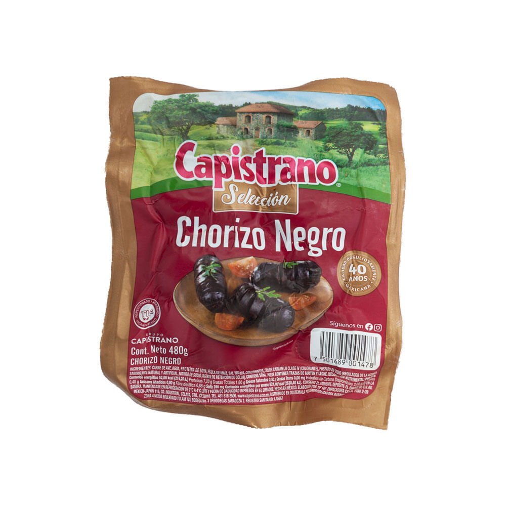 Chorizo Negro Capistrano