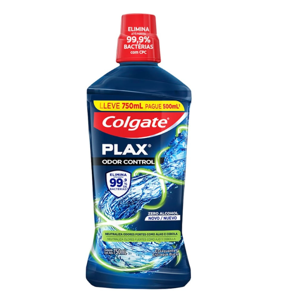 Enjuague Bucal Odor Control Zero Colgate Plax