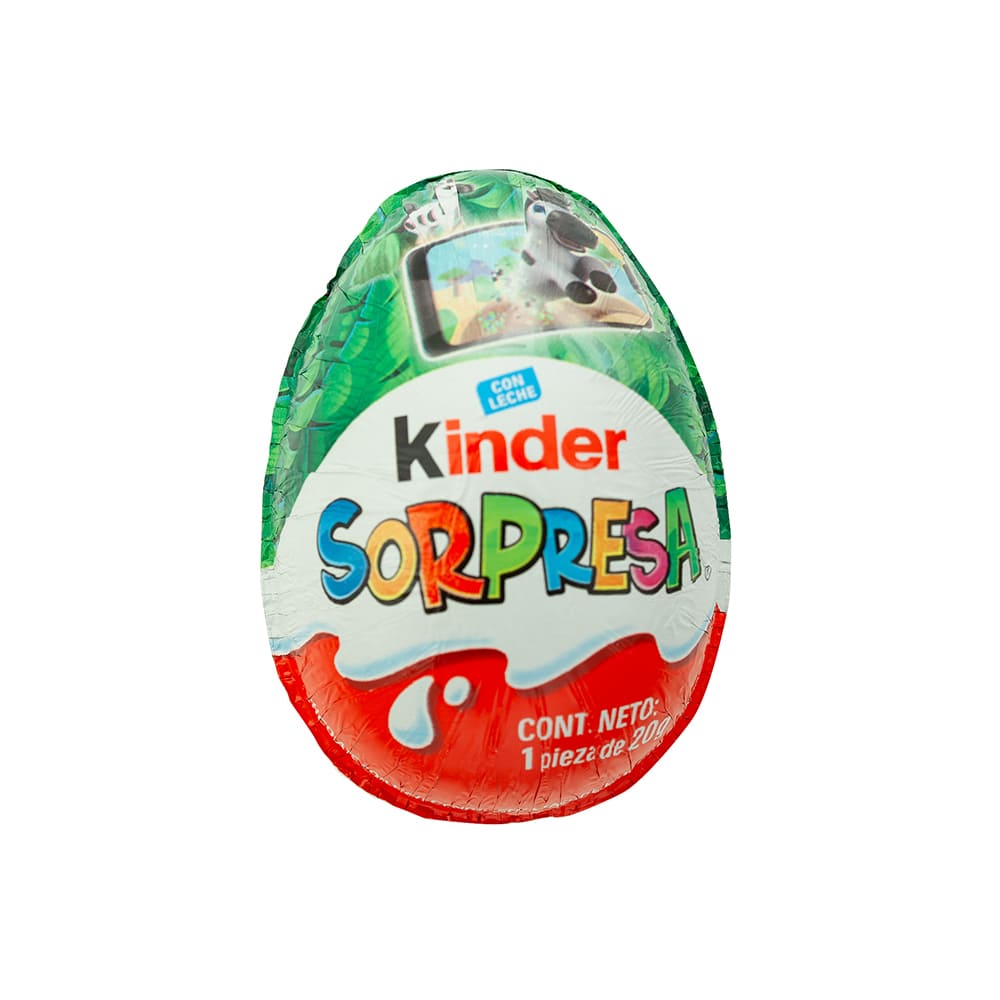 Kinder Sorpresa Huevito De Chocolate Natoons