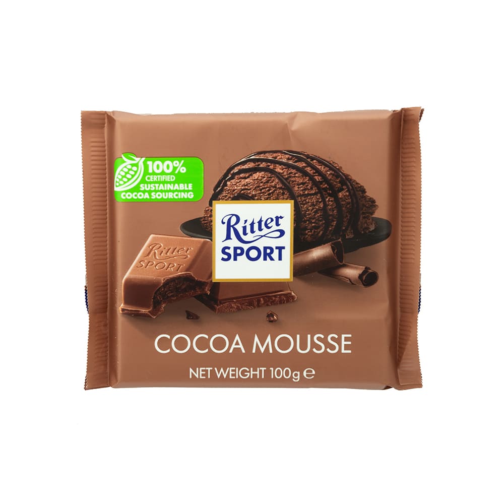 Ritter Sport Chocolate Cocoa Mouse