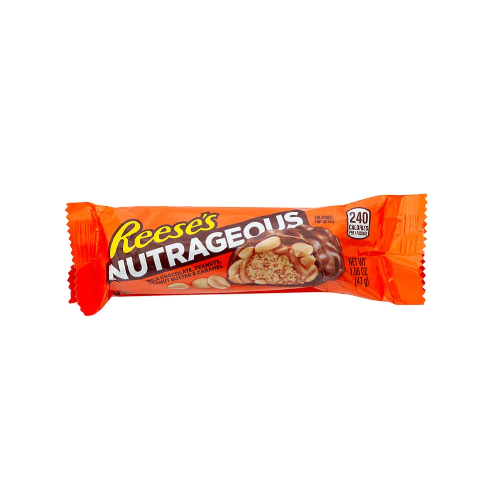 Reeses Chocolate Nutrageous Barra