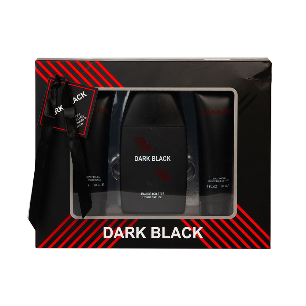 Estuche Caballero Dark Black Mirage