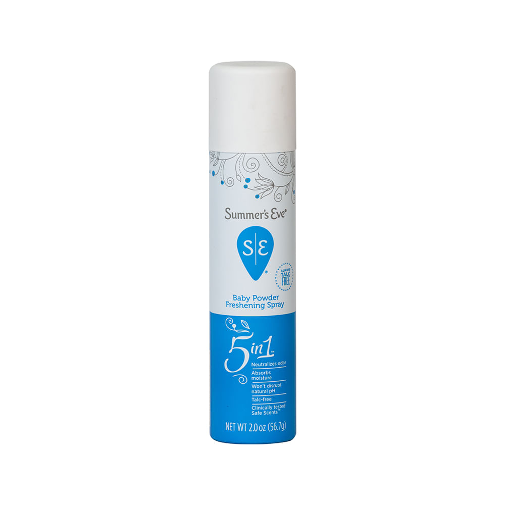 Spray Íntimo Baby Powder 5 En 1 Summer's Eve