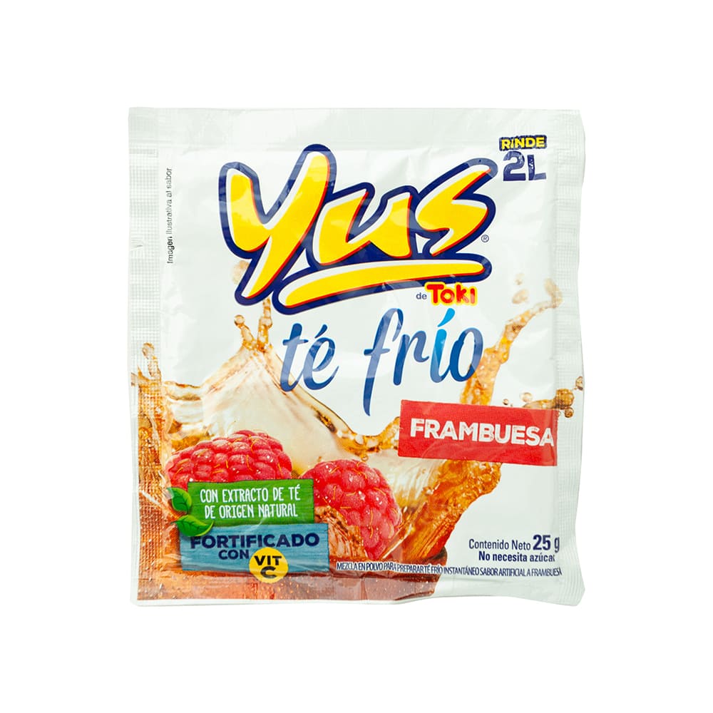 Yus Té Frío Frambuesa