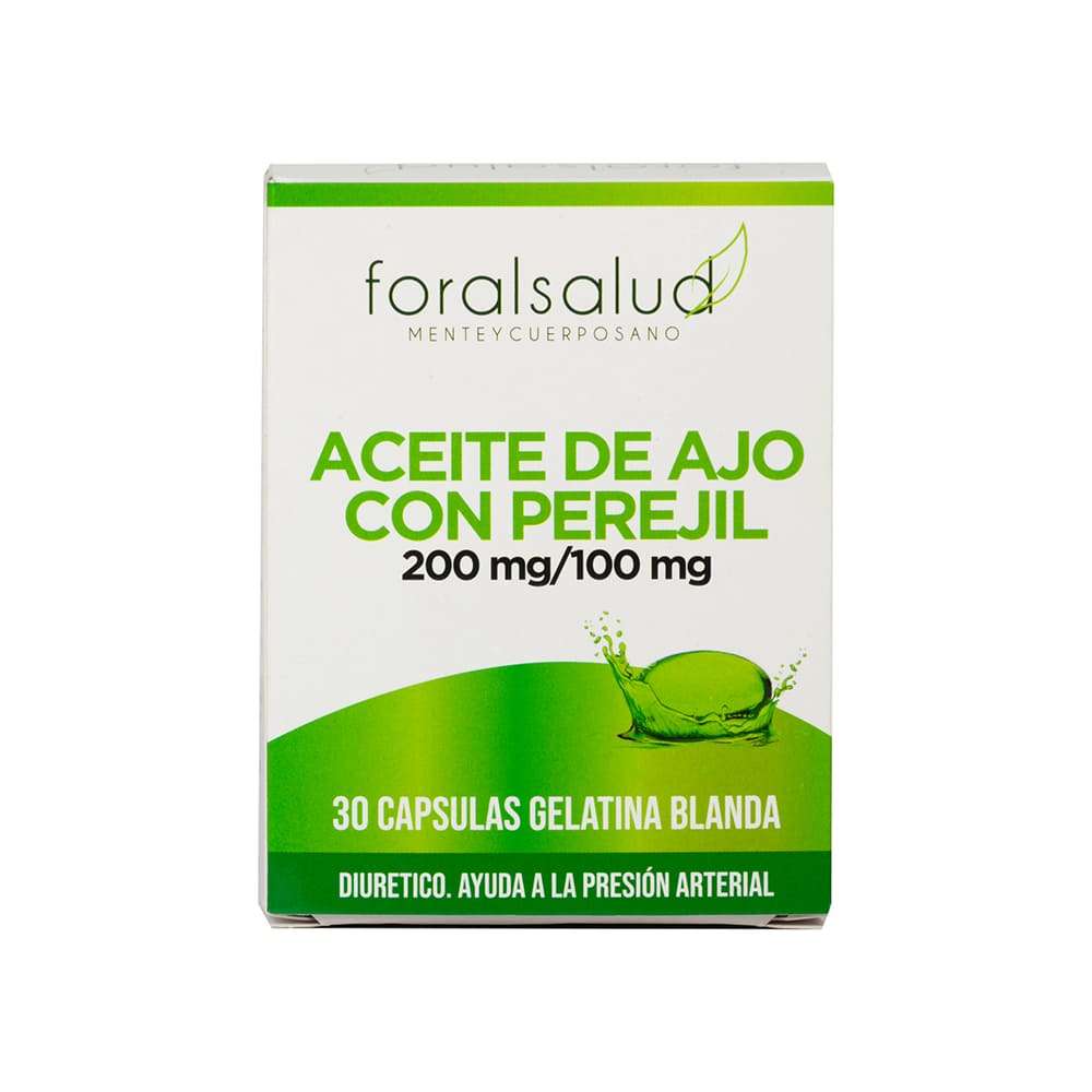 Aceite Ajo Y Perejil Foralsalud