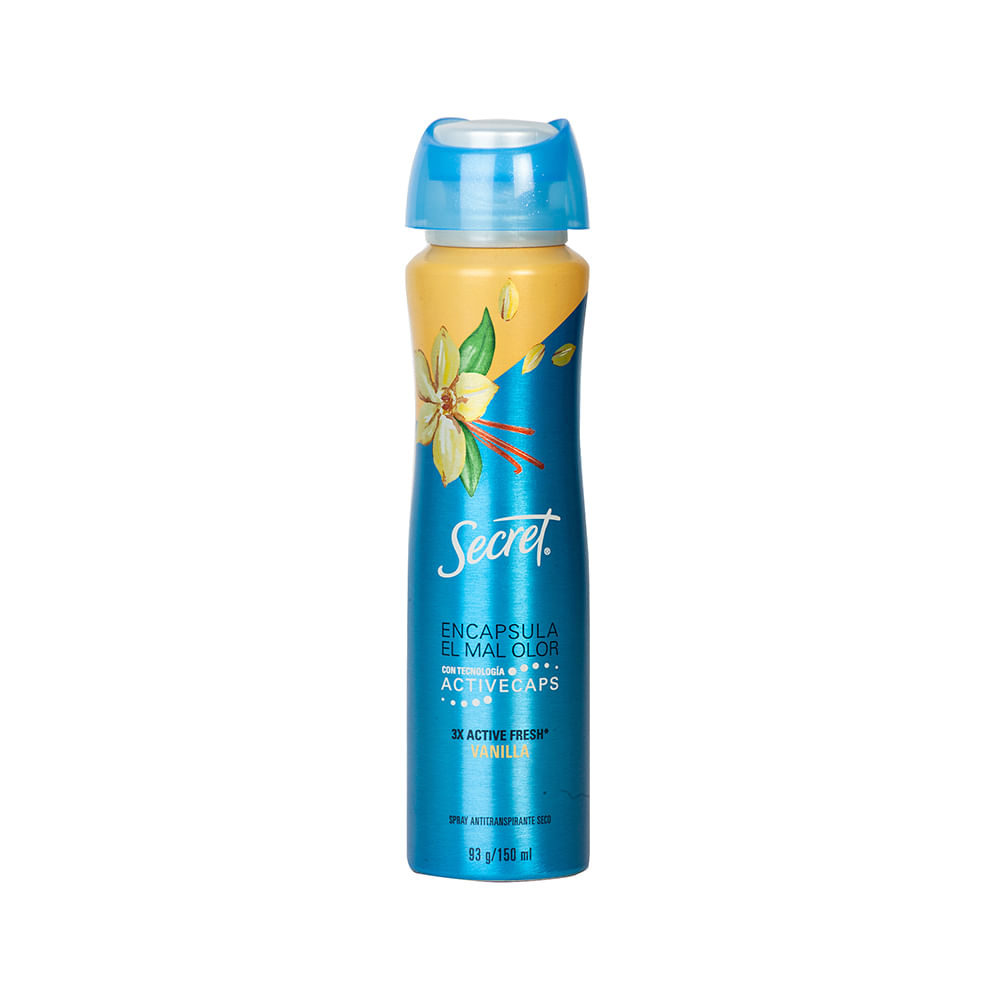 Desodorante Dama Vainilla Secret Aerosol