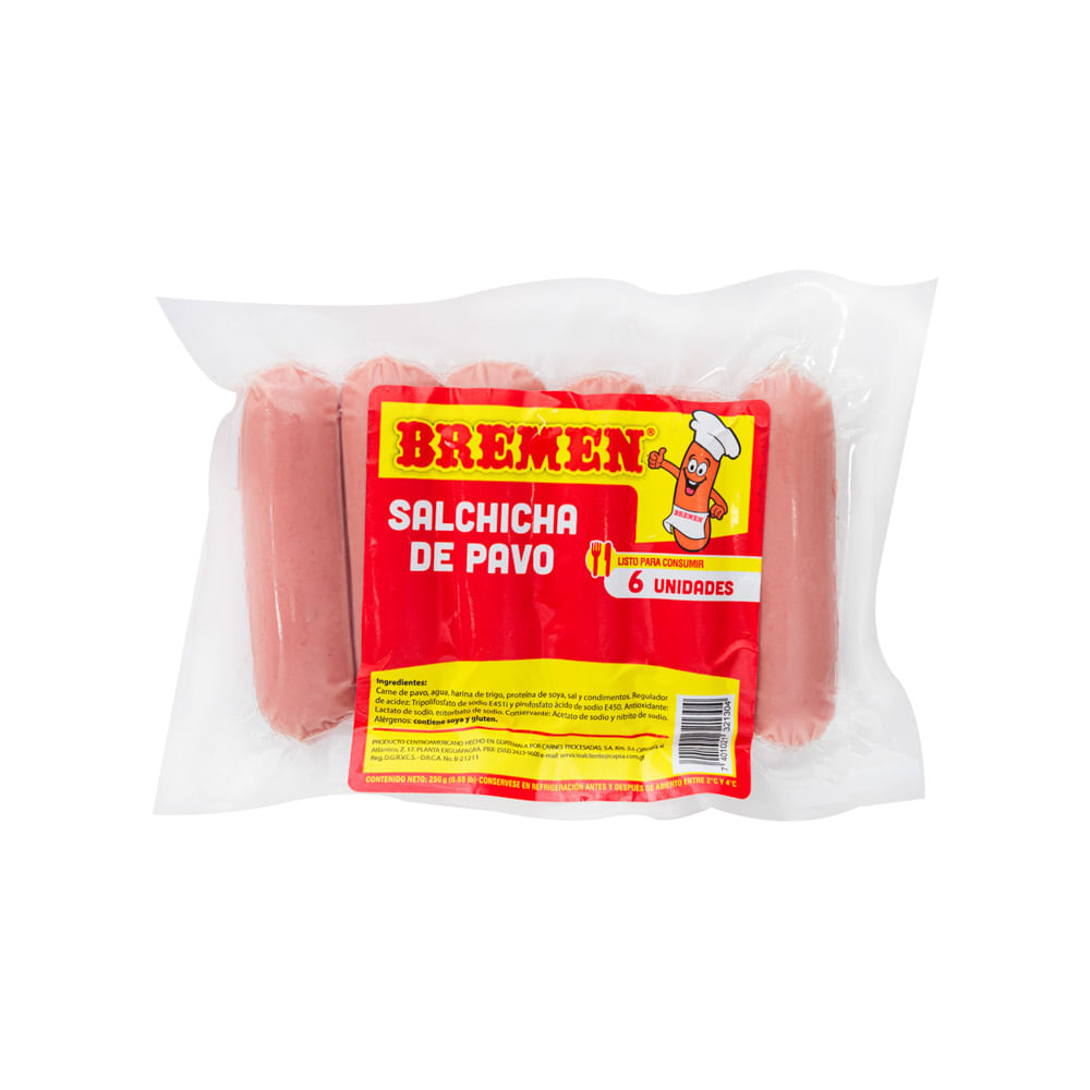 Salchicha Pavo Bremen