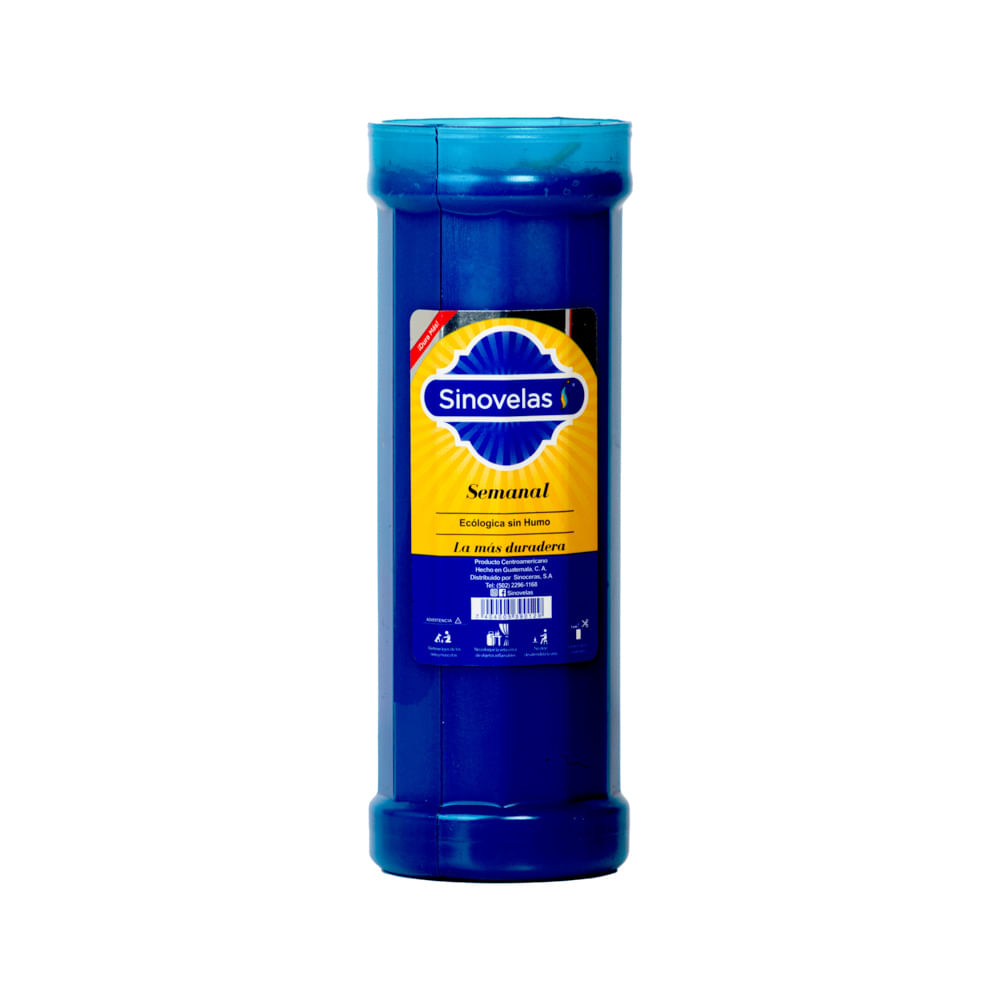 Veladora Semanal 230gr. Sinovelas