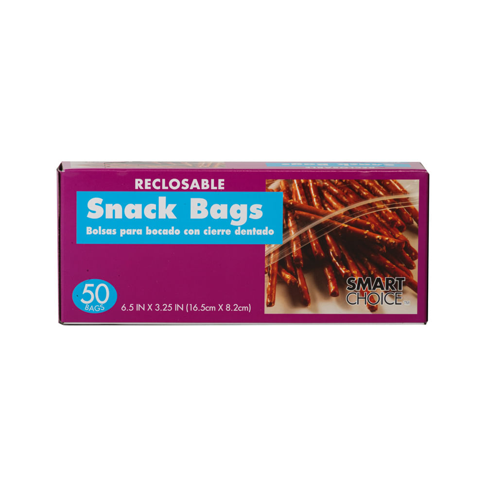 Bolsas Snack Cierre Dentado Smart