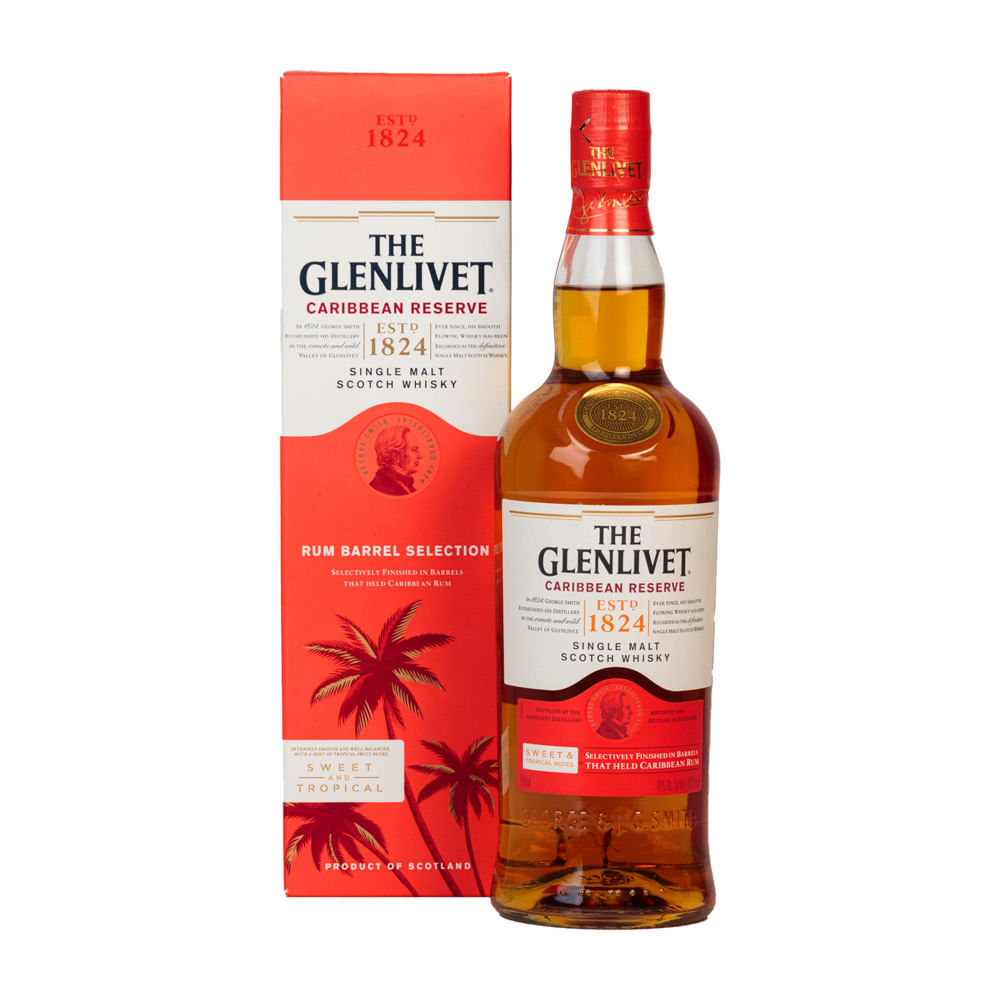 Whisky The Glenlive Single Malt Caribbean Reserve
