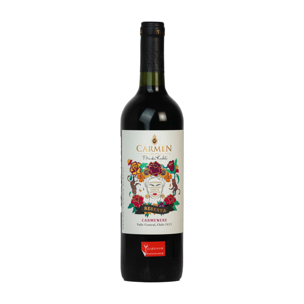 Vino Reserva Carmenere Frida Kahló Carmen