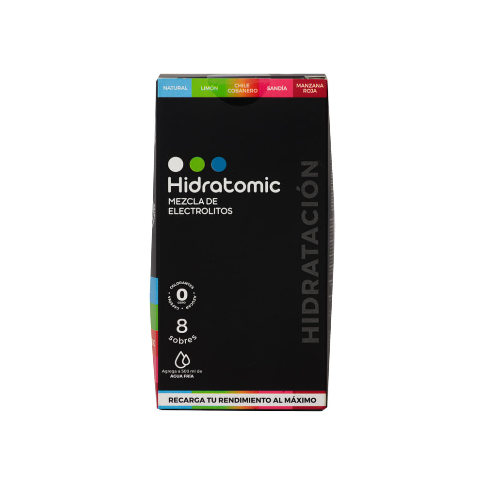 Hidratomic Electrolitos 5 Sabores Polvo