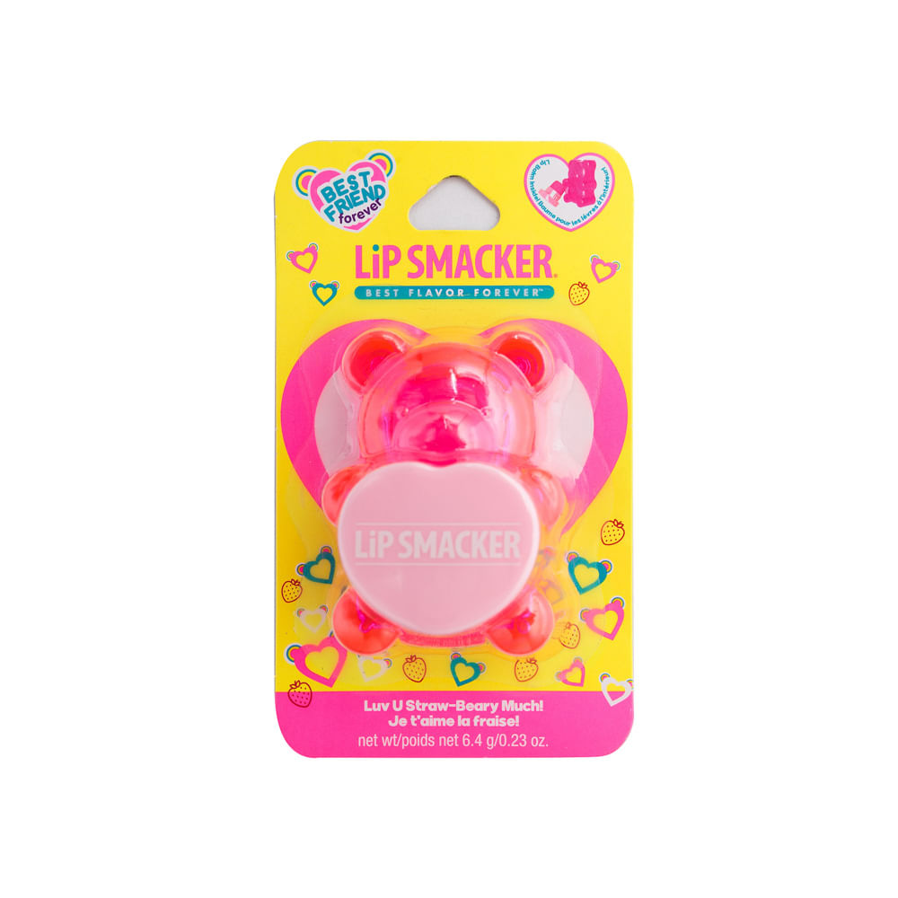 Bálsamo Labial Fresa Beary Much Lip Smacker