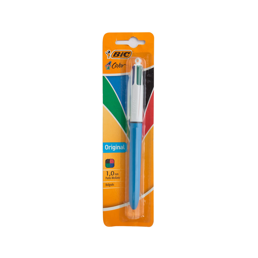 Bolígrafo 4 Colores Bic