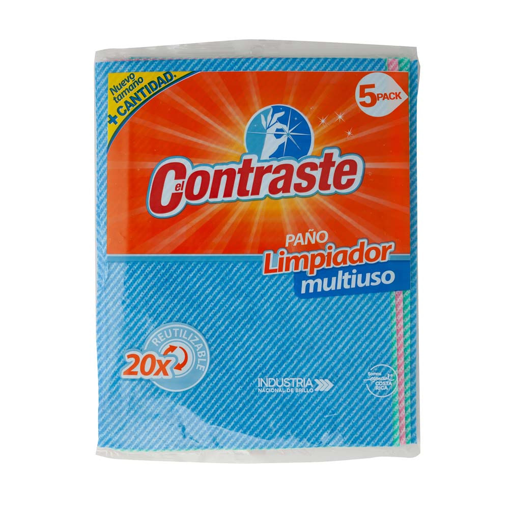 Paño Limpiador Multiusos Contraste