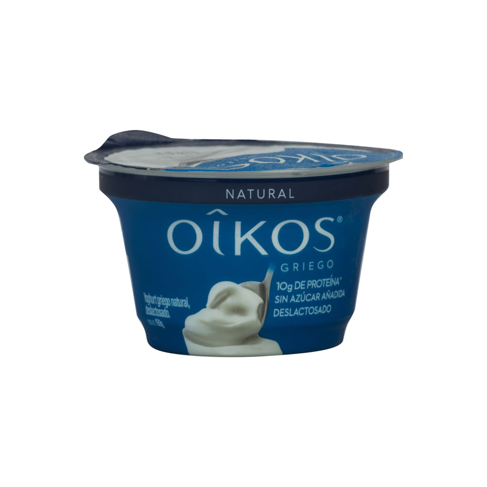 Yogurt Griego Natural Sin Azúcar Oikos