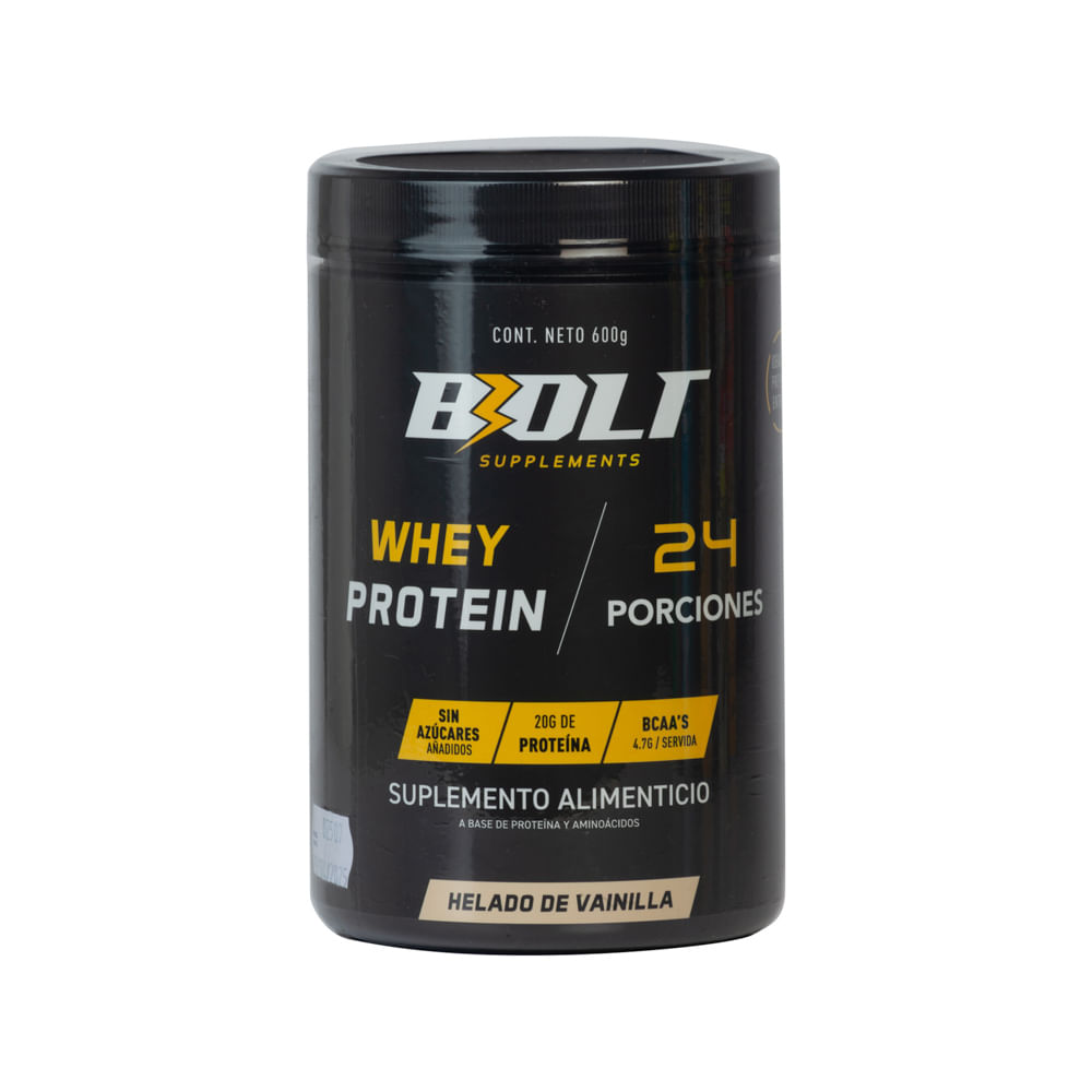 Suplemente Alimenticio Helado Vainilla Bolt