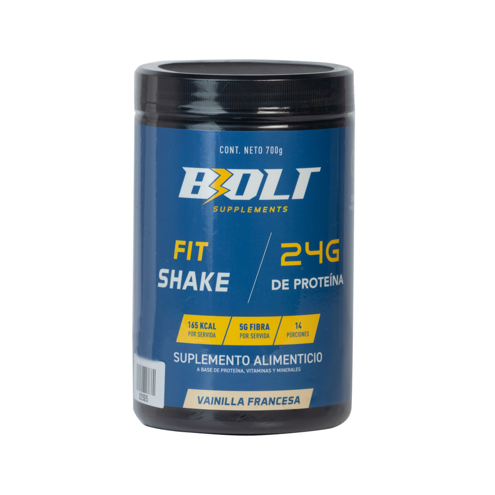 Suplemente Alimenticio Vainilla Francesa Bolt